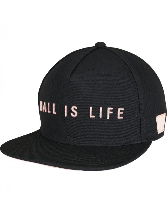 Шапка с козирка в черно C&S WL Ball Is Life Snapback, Cayler & Sons, Шапки с козирка - Complex.bg