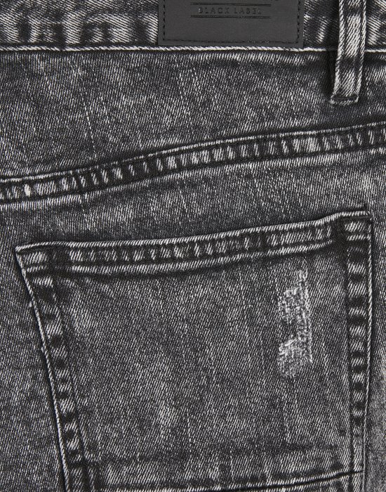 Мъжки дънки в черно C&S Paneled Denim Pants acid washed distressed, Cayler & Sons, Дънки - Complex.bg