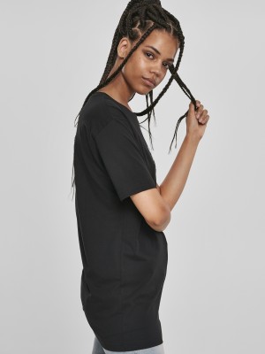 Дамска черна тениска Mister Tee Never On Time