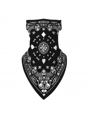 Бандана нов дизайн HoodStyle Bandana Bestseller Design Bone-Skulls черна