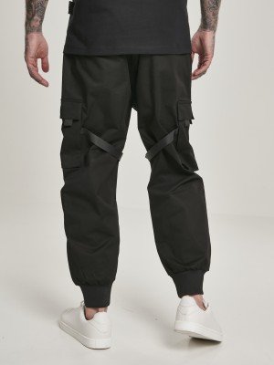 Мъжки черен карго панталон Urban Classics Tactical Trouser