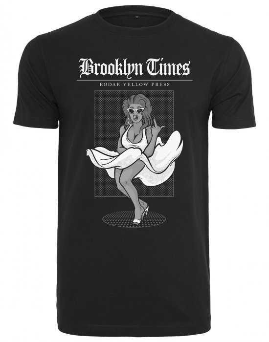 Мъжка черна тениска Brooklyn Times Mister Tee, Mister Tee, Тениски - Complex.bg