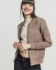 Дамско яке в бежово от Urban Classics Ladies Imitation Suede Bomber, Urban Classics, Жени - Complex.bg