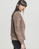 Дамско яке в бежово от Urban Classics Ladies Imitation Suede Bomber, Urban Classics, Жени - Complex.bg