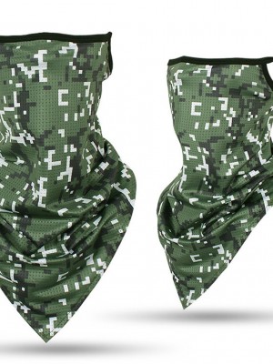 Бандана нов дизайн в камуфлаж HoodStyle Bandana NEW Camo Green