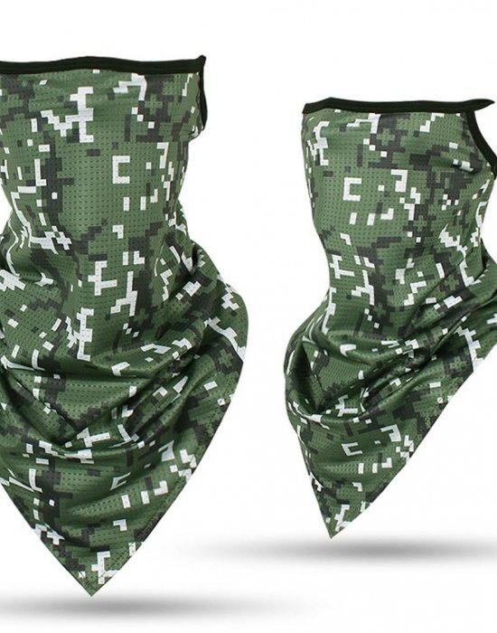 Бандана нов дизайн в камуфлаж HoodStyle Bandana NEW Camo Green, Hoodstyle, Бандани - Complex.bg