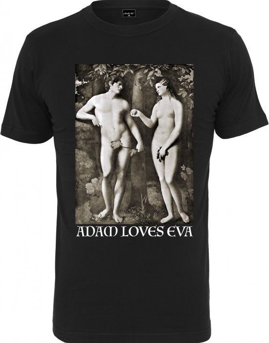 Мъжка тениска Adam Loves Eva Tee black XXL, Mister Tee, Тениски - Complex.bg