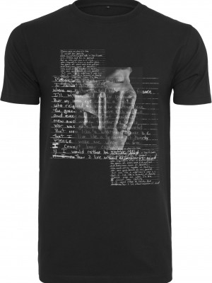 2Pac / Tupac Lyrics Тениска с ръкописна лирика