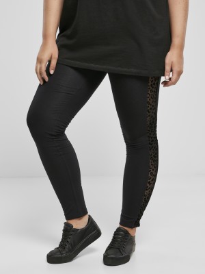 Дамски клин в черно Urban Classics Ladies Flock Lace Stripe Дамски клин в черно Urban Classics Ladies Flock Lace Stripe