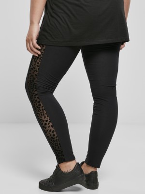 Дамски клин в черно Urban Classics Ladies Flock Lace Stripe Дамски клин в черно Urban Classics Ladies Flock Lace Stripe