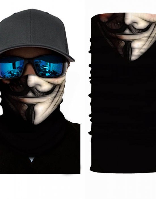 Бандана шал на анонимните HoodStyle Bandana Anonymous, Hoodstyle, Бандана шал - Complex.bg