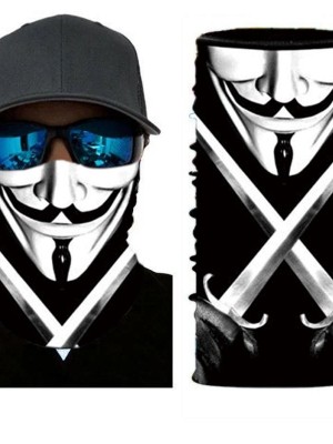 Бандана шал на анонимните HoodStyle Bandana Anonymous