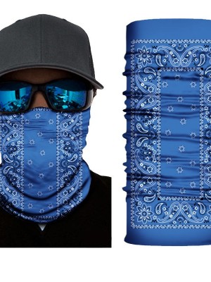Бандана шал в синьо HoodStyle Bandana Paisley