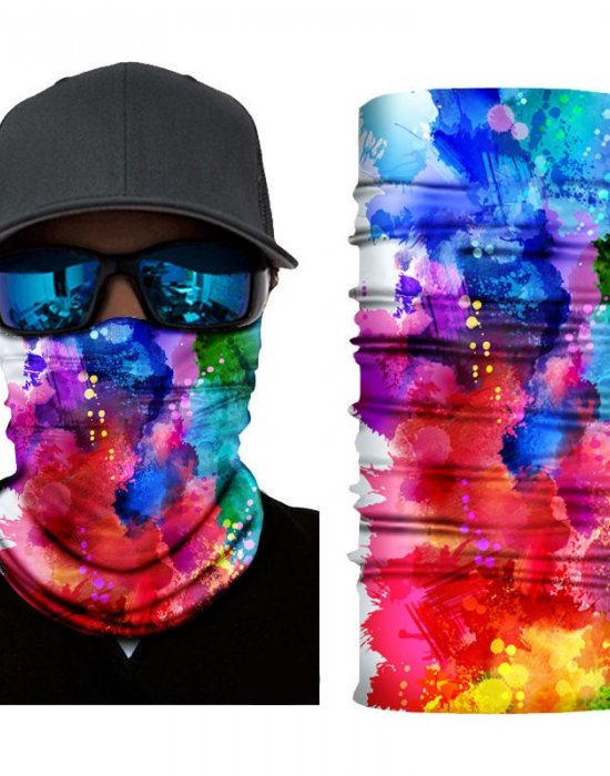 Бандана шал цветна HoodStyle Bandana Paint, Hoodstyle, Бандана шал - Complex.bg