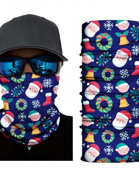 Бандана шал Весела Коледа HoodStyle Bandana Christmas, Hoodstyle, Бандана шал - Complex.bg