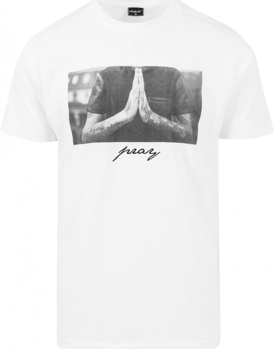 Mъжка тениска Mister Tee Pray white, Mister Tee, Тениски - Complex.bg