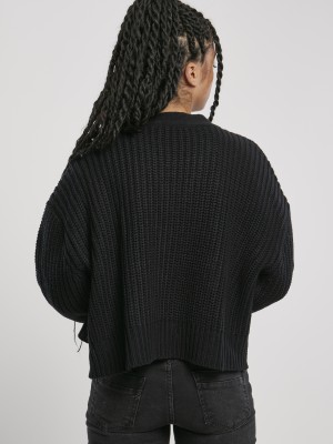 Дамска жилетка в черно Urban Classics Ladies Oversized 