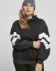 Дамски суичър в черно от Urban Classics Ladies Mix Crinkle Nylon Sweat, Urban Classics, Суичъри - Complex.bg