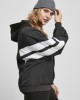 Дамски суичър в черно от Urban Classics Ladies Mix Crinkle Nylon Sweat, Urban Classics, Суичъри - Complex.bg