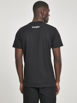 Мъжка тениска Mister Tee Compton черен цвят