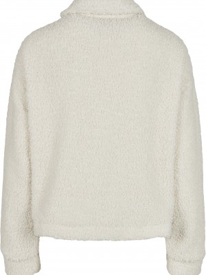 Дамско яке в бяло от Urban Classics Ladies Sherpa Trucker