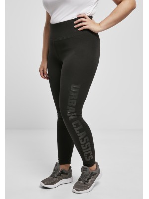 Дамски клин в черно от Urban Classics Ladies High Waist Branded   Дамски клин в черно от Urban Classics Ladies High Waist Branded