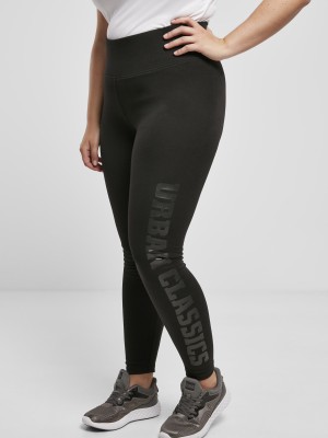 Дамски клин в черно от Urban Classics Ladies High Waist Branded   Дамски клин в черно от Urban Classics Ladies High Waist Branded