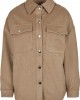 Дамска риза в бежово Urban Classics Ladies Classic Overshirt, Urban Classics, Якета - Complex.bg