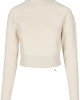 Дамска блуза в пясъчен цвят Urban Classics Ladies Interlock Short Turtleneck Crew, Urban Classics, Блузи - Complex.bg