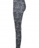 Дамски клин в черно и бяло Urban Classics Ladies AOP Leggings, Urban Classics, Клинове - Complex.bg