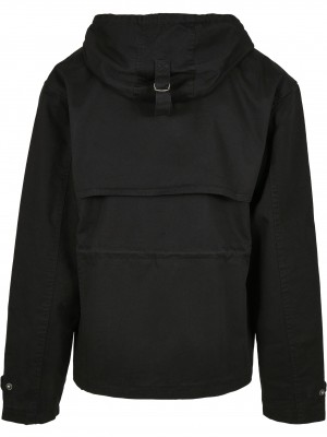 Мъжко яке в черно Urban Classics Cotton Field