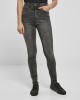 Дамски дънки в черно от Urban Classics, модел Ladies High Waist Skinny Jeans, Urban Classics, Панталони - Complex.bg