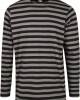 Мъжка блуза в черно и бежово Urban Classics Regular Stripe LS, Urban Classics, Блузи - Complex.bg