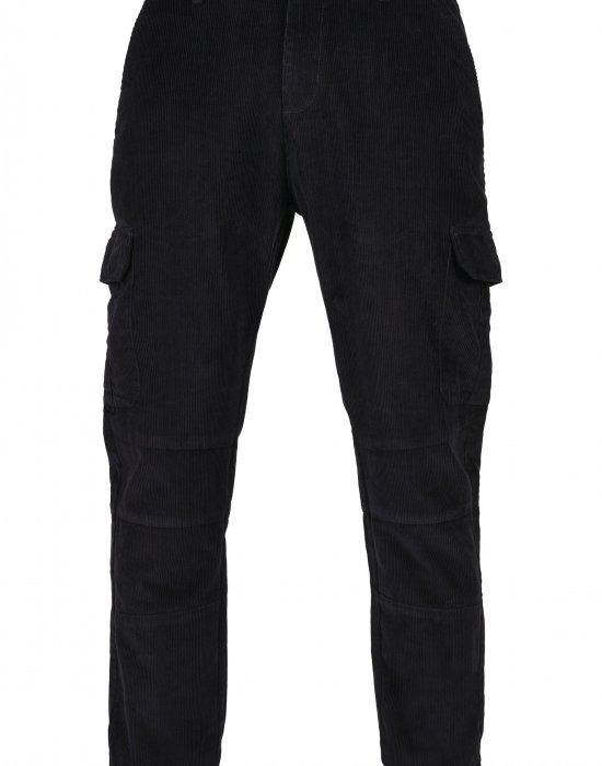 Мъжки карго панталони в тъмносиньо Urban Classics Corduroy Cargo Jogging Pants, Urban Classics, Панталони - Complex.bg