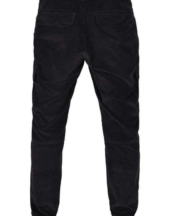 Мъжки карго панталони в тъмносиньо Urban Classics Corduroy Cargo Jogging Pants, Urban Classics, Панталони - Complex.bg