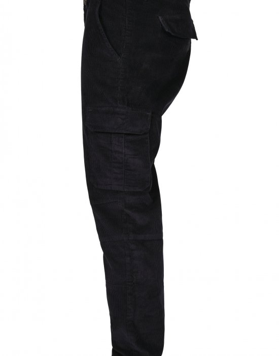 Мъжки карго панталони в тъмносиньо Urban Classics Corduroy Cargo Jogging Pants, Urban Classics, Панталони - Complex.bg