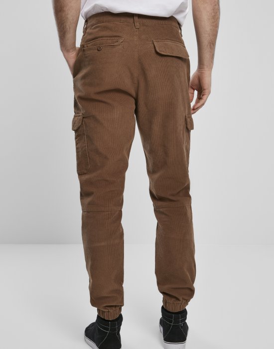 Купи Мъжки карго панталони в кафяво Urban Classics Corduroy Cargo Jogging Pants, Urban Classics, Панталони онлайн - Complex.bg Мъжки карго панталони в кафяво Urban Classics Corduroy Cargo Jogging Pants, Urban Classics, Панталони - Complex.bg