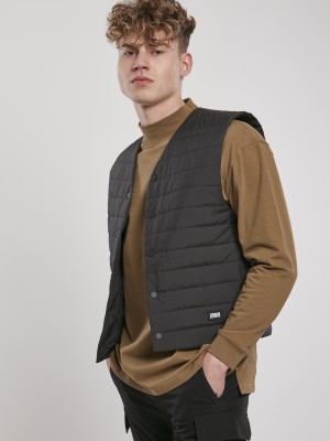 Мъжки елек в черно от Urban Classics Padded Gilet 
