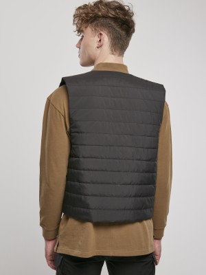Мъжки елек в черно от Urban Classics Padded Gilet 
