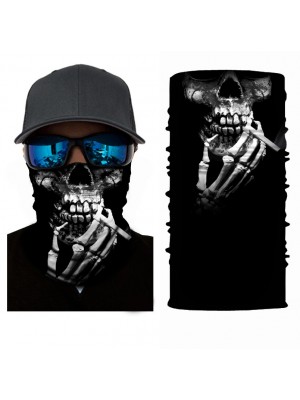 Бандана шал HoodStyle Bandana в черно пушещ череп Бандана шал HoodStyle Bandana в черно пушещ череп