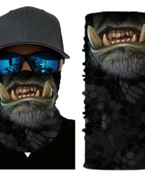 Бандана шал HoodStyle Bandana в черно Лошата захапка