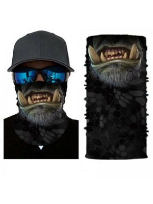 Бандана шал HoodStyle Bandana в черно Лошата захапка