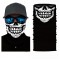 Бандана шал HoodStyle Bandana в черно с принт череп