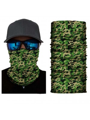 Бандана шал HoodStyle Bandana в зелен камуфлаж