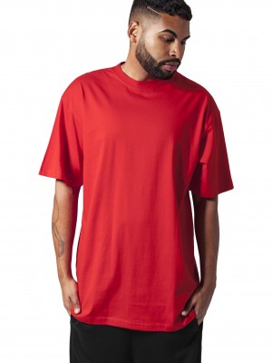 Мъжка тениска в червено Urban Classics Tall 