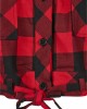 Дамска карирана риза в червено и черно Urban Classics Ladies Short Oversized Check, Urban Classics, Блузи - Complex.bg