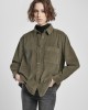 Дамска блуза в цвят маслина Urban Classics Ladies Corduroy Oversized, Urban Classics, Блузи - Complex.bg