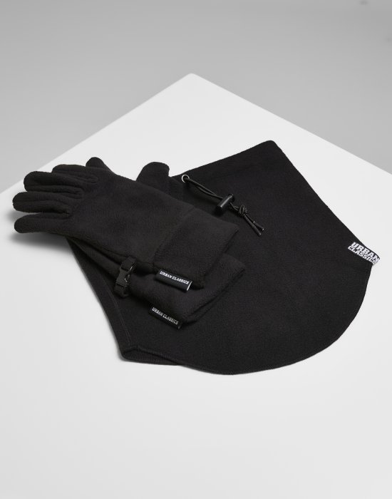 Комплект шал и ръкавици от Urban Classics, Urban Classics, Бандани - Complex.bg