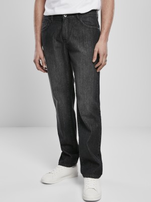 Мъжки дънки в черно Urban Classics Loose Fit 