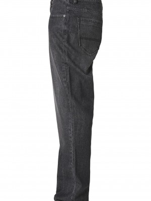 Мъжки дънки в черно Urban Classics Loose Fit 